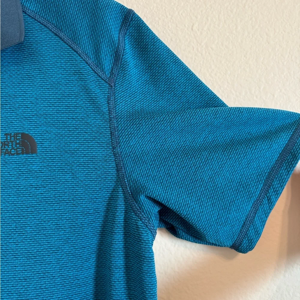 THE NORTH FACE Short Sleeve FlashDry Polo Men's Large Blue
